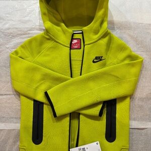 Nike Boys Sportswear Full-Zip Tech Fleece Hoodie Size XS New with Tags $105